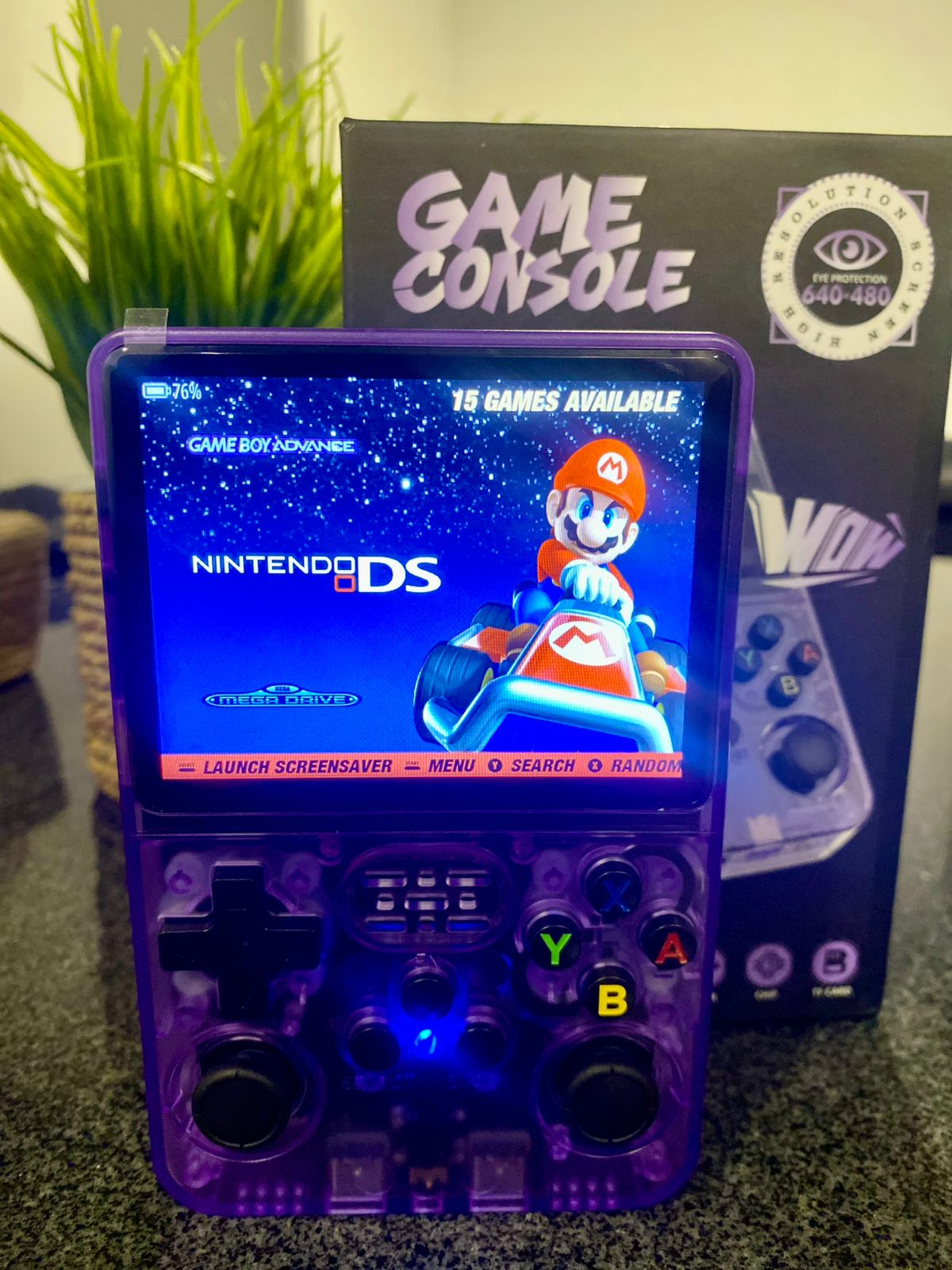 Consola R36S Morado